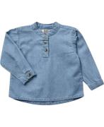 Magasin Louie 3 G Str 92 Light Denim Blue Skjorter Bomuld