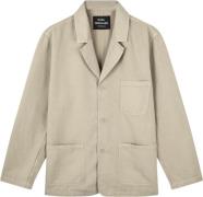 Mads Nørgaard - Copenhagen Cotton Lin Twill August Blazer Mand Sand Bl...