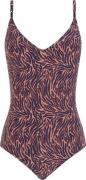 Femilet Tidra Wirefree Plunge Tshirt Swimsuit Badedragter Str 40 - hos...