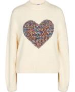 Desigual Jers_Cory, 1000 White, XS Kvinde 1000 Blanco Sweaters Str S -...