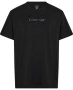 Calvin Klein S/S Crew Neck Mand Black Kortærmede T-shirts Str L - hos ...