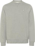 Wood Wood Wwtye Mand Light Melange Grey Sweatshirts Str L - hos Magasi...