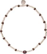 A Beautiful Story Clever Garnet Bracelet SC 16cm - Perlearmbånd hos Ma...