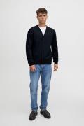 Casual Friday Cfkarl Lambswool Cardigan Mand Anthracite Black Cardigan...