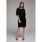 Minus Msniba Short Dress Kvinde Black Korte Kjoler Str 40 - hos Magasi...