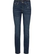 MAC Jeans Rich Slim Kvinde Blue Grey Wash Skinny Jeans Str W34 / L30 -...