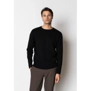 Clean Cut Copenhagen Oscar Knit Mand Black Cardigans Str L - hos Magas...