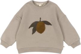 Konges Sløjd LOU Terry Sweat Shirt OCS Str 9M - Oxford Tan Sweatshirts...