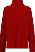 Neo Noir Maggie Knit Blouse Kvinde Red Rullekraver Str 38 - hos Magasi...