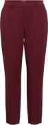 Object Objlisa Slim Pant Noos Kvinde Cabernet/col Bukser Med Lige Ben ...