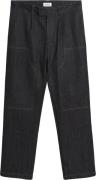 Soulland Emery Pants Kvinde Indigo Bukser Med Lige Ben Str S/M - Bomul...