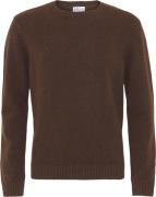 Colorful Standard Merino Wool Crew Mand Coffee Brown Sweaters Str L Me...