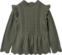 Fliink Alilly Peplum Pullover Str 18M/86 - Beetle Bluser Polyester hos...