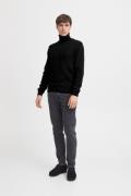 Casual Friday Cfkarl Roll Neck Bounty Knit Mand Anthracite Black Cardi...