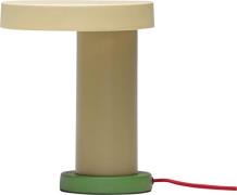 Hübsch Magic Table Lamp Green/olive Str H 25cm Ø 20cm - Bordlamper hos...