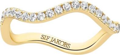 Sif Jakobs Jewellery Ellera Waves Ring 56 - Ringe hos Magasin