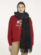 Tommy Hilfiger TH Monogram Wool Scarf ONE SIZE - Halstørklæder hos Mag...