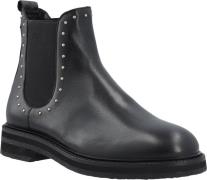 Cashott Casbetty Chelsea Boot W. Rivets Leather Kvinde Black Chelsea B...