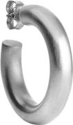 Jane Kønig Chunky Hoop, Sterling Silver One Size - Creoler hos Magasin