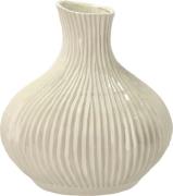 Villa Collection Vase Eik 27 x 28 cm Creme Stentøj Creme Str L:27cm B:...