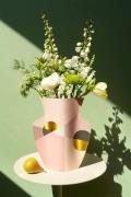 OCTAEVO Paper Vase Siena Pink Pink Str 26 x 0,05 x 29 - Vaser hos Maga...