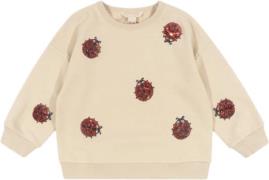 Konges Sløjd LOU Ladybug Glitter Sweatshirt Str 18M - P99075 Sweatshir...