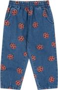 Konges Sløjd Magot Ladybug Frill Pants Gots Str 18M - P05093 Bukser ho...