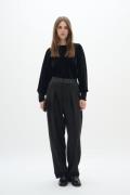 InWear Yaeliw Pant Kvinde Black Bukser Med Lige Ben Str 40 - hos Magas...