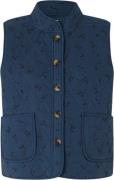 Lollys Laundry Cairoll Vest Kvinde Dark Blue Veste Str XS - Bomuld hos...