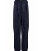 Betty & Co Pants Classic 1/1 Kvinde Navy Blue Bukser Str 44 - hos Maga...