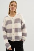 Karen by Simonsen Kbrullja Cardigan Kvinde Egret Cardigans Loose Fit S...