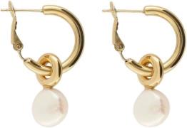 My Jewellery Hoops With Pearl - Creoler hos Magasin