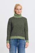 ICHI Ihbansie LS Kvinde Mayfly Sweaters Loose Fit Str S - hos Magasin