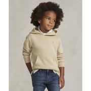 Polo Ralph Lauren Fleece Hoodie Str 5 / 5 år - Classic Khaki/c8645 Hæt...