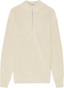 NN07 Jacobo Half Zip 6470 Mand Ivory Sweaters Str L - hos Magasin