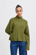 ICHI Ihmylle LS5 Kvinde Mayfly Sweaters Loose Fit Str L - hos Magasin