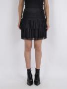 Neo Noir Carin Glitz Skirt Kvinde Black Korte Nederdele Str 40 - hos M...