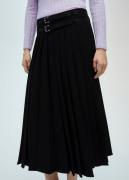 MANGO Skirt. - Teresa Kvinde Black Midi Nederdele Str 40 - hos Magasin