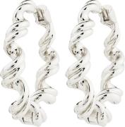 Pilgrim Larisa Earrings Silverplated one size - Creoler hos Magasin