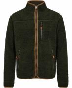 Superdry Outdoor Full ZIP Fleece Mand Surplus Goods Olive Green Fleece...