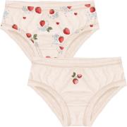 Konges Sløjd Basic 2 Pack Girl Underpants Gots Str 4Y Piger - P99082 U...