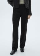 MANGO Trousers. - Cesarw Kvinde Black Bukser Str 38 - hos Magasin