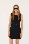 Designers Remix Scott Shift Dress Kvinde Dark Blue Korte Kjoler Str 40...