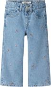 Name It Nmfrose Wide Jeans 3614za B Str 92 - Blå Bukser Denim hos Maga...