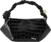 Ganni Ganni Bou Bag Mini Patent Croco ONE SIZE - Skuldertasker hos Mag...