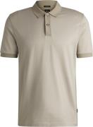 BOSS Hparlay 432 Mand Light Beige Kortærmede Poloer Str L - hos Magasi...