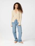 Neo Noir Clara Stitch Knit Blouse Kvinde Sand Sweaters Str 40 - hos Ma...