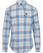 Lee Clean_Western_Shirt Stream_Bright_W Mand 468 Langærmede Skjorter S...