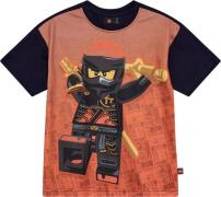 LEGO kidswear/LEGO børnetøj Lwtaffy 117 T-shirt S/S Str 128 cm - Sort ...