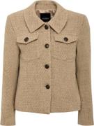 Sand Jandi Jacket Kvinde Sand Blazere Str 34 - hos Magasin